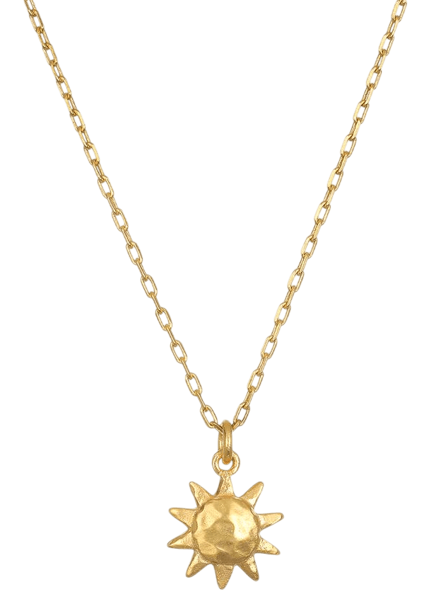 Sunflower necklace