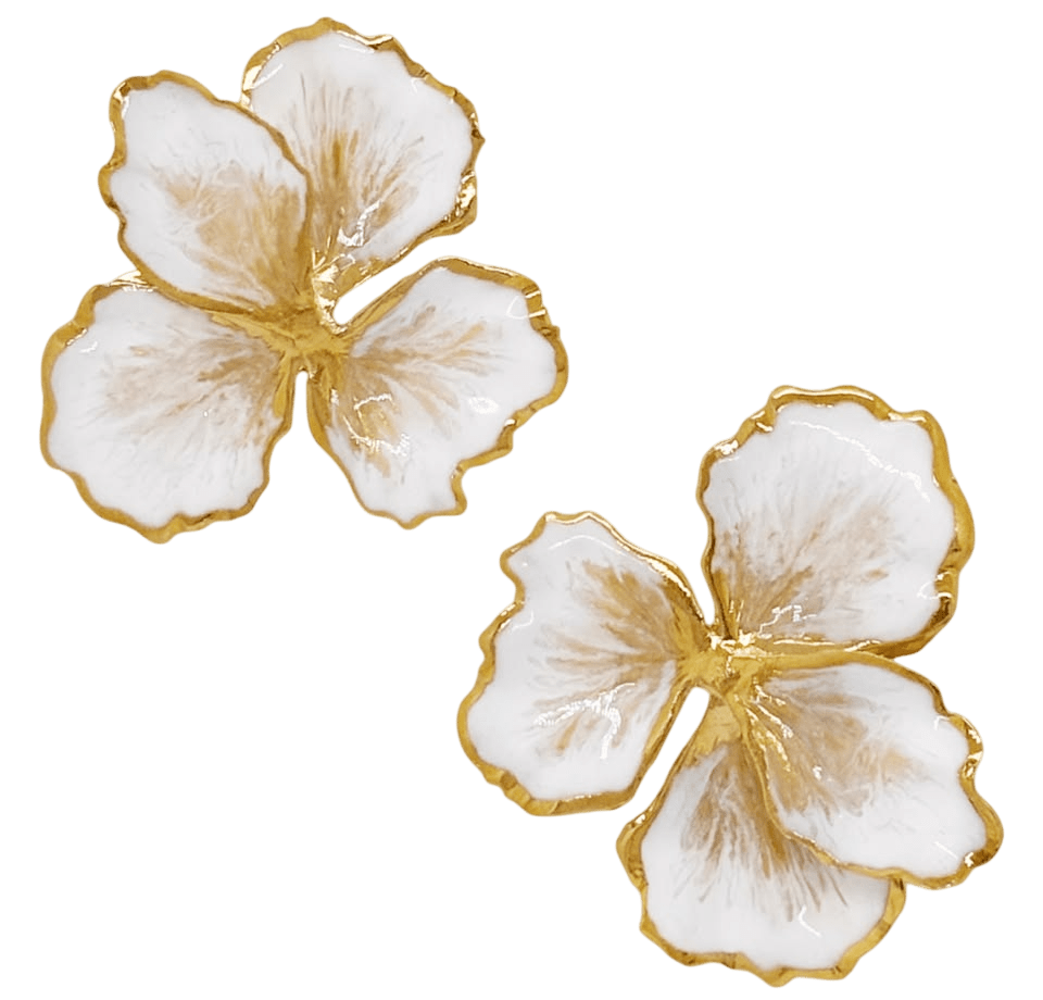 flowers earrings